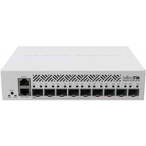 MikroTik CRS310-1G-5S-4S+IN 10-port Gbit switch SPF/SPF+ portokkal #1