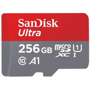 256GB Sandisk Ultra Android microSD kártya + SD adapter (Class 10) #1