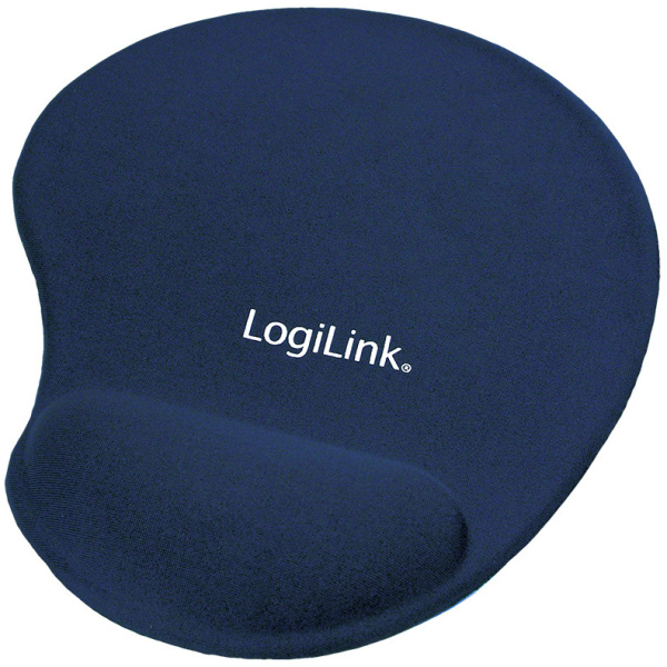 Logilink csuklótámaszos egérpad (kék) #1