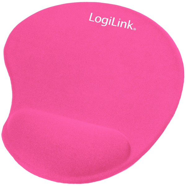 Logilink csuklótámaszos egérpad (rózsaszín) #1