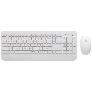 Rapoo X3500 vezeték nélküli billentyűzet és egér szett (fehér) #1