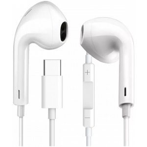 Platinet Fiesta USB-C fülbe dugható fülhallgató (fehér) #1