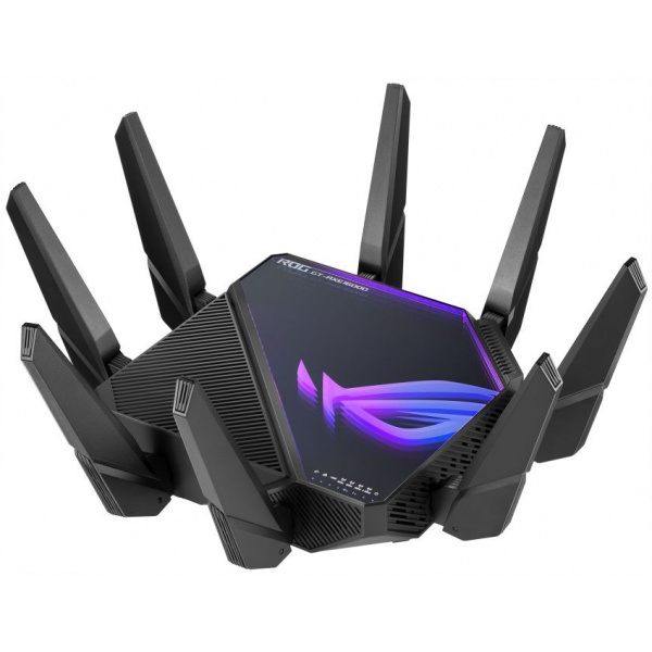 Asus ROG Rapture GT-AXE16000 4 sávos WiFi 6E gamer router 2,5G és 10G porttal #1