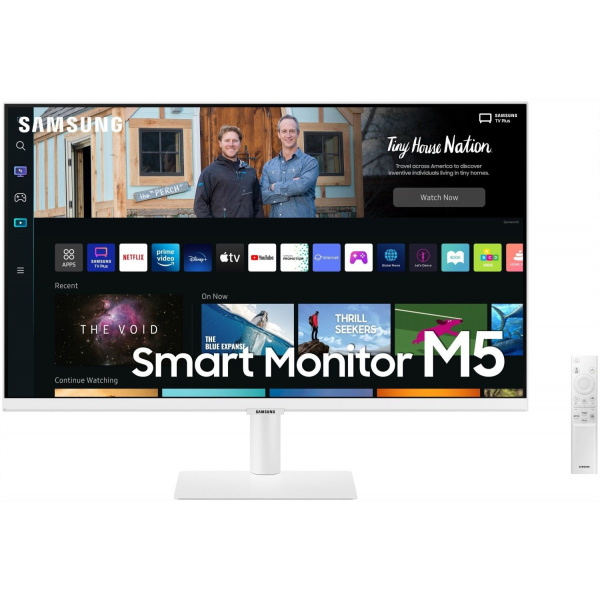 32" Samsung S32BM501EU Smart monitor távirányítóval (VA LED) - fehér #1