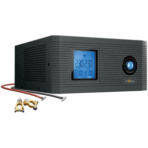 Njoy Aira 600 szinusz inverter, 2x Schuko, 12V DC > 230V AC (500W) #1