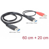 USB 3.0 (A) apa – 2x USB 3.0 (A) apa kábel 60+20cm Delock #1