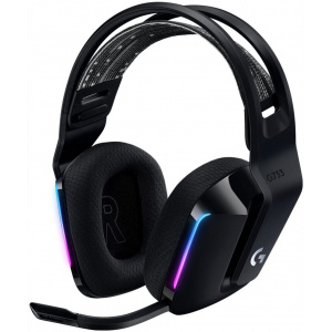 Logitech G733 Lightspeed vezeték nélküli RGB Gaming Headset, fekete #1