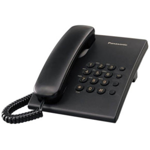 Panasonic KX-TS500HGB vezetékes telefon (fekete) #1