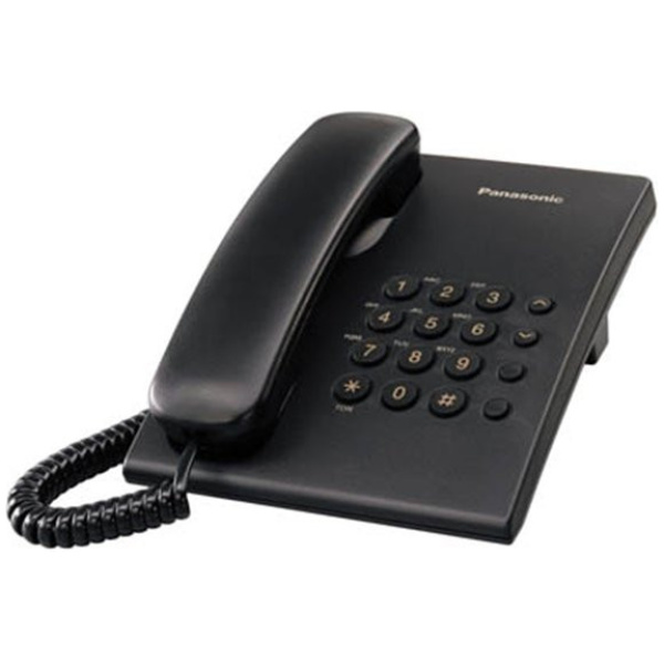Panasonic KX-TS500HGB vezetékes telefon (fekete) #1