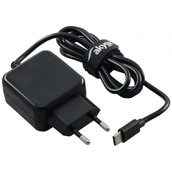 Akyga USB-s töltő 3A, 1m USB-C kábellel (220V), max 15W #1