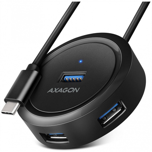 4-portos USB HUB Axagon HUE-P1C (USB 3.2) Type-C csatlakozóval #1