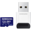 128GB Samsung Pro Plus microSD kártya + USB-s kártyaolvasó (Class 10) #1