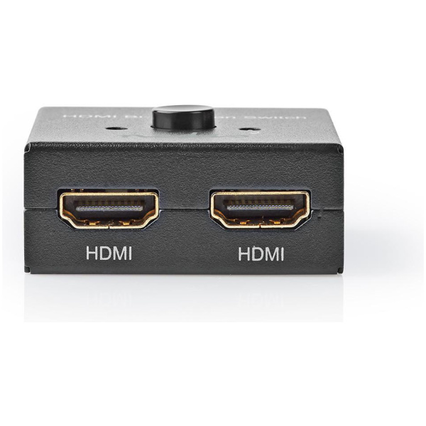 HDMI manuális switch 2 port, 4K@60Hz (Nedis) #1