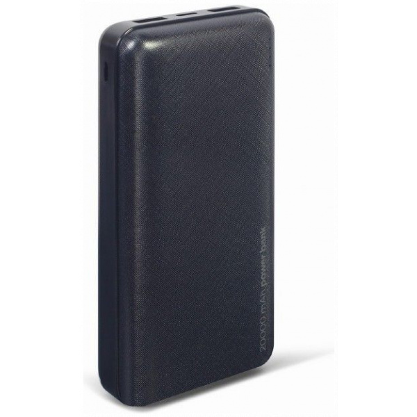 Gembird PB20-02 20000 mAh Powerbank (fekete) #1