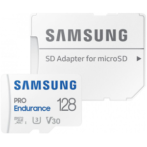 128GB Samsung PRO Endurance microSD kártya + SD adapter (Class 10) #1