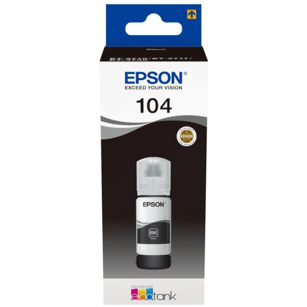 Epson 104 EcoTank tinta (fekete) #1