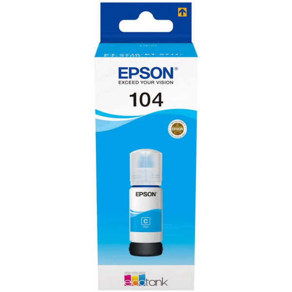 Epson 104 EcoTank tinta (ciánkék) #1