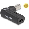 Delock laptop töltőadapter USB-C (anya) > IBM 7,9 x 5,5 mm (apa) 90° #1
