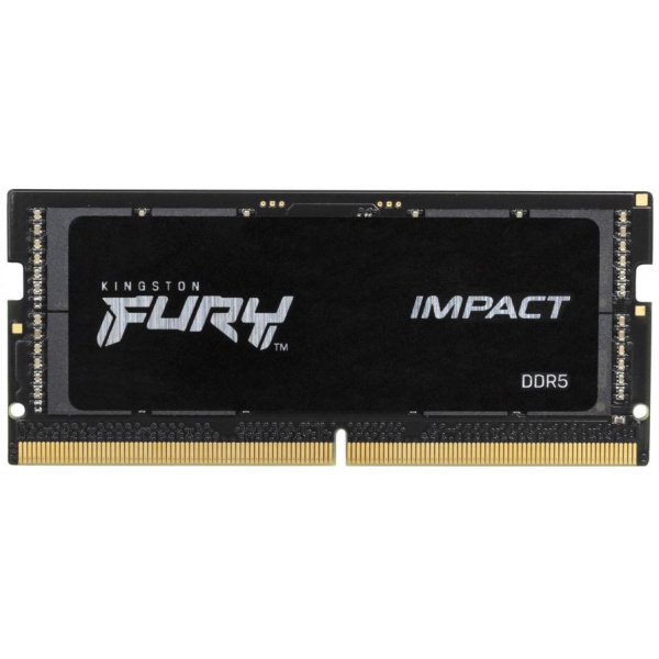 8GB DDR5 4800MHz (PC5-38400) Kingston Fury Impact Black RAM (SO-DIMM) #1