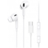 Usams US-SJ452 USB-C fülbe dugható fülhallgató (fehér) #1
