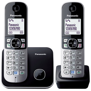 Panasonic KX-TG6812PDB DUO vezeték nélküli (DECT) telefon (2db) #1