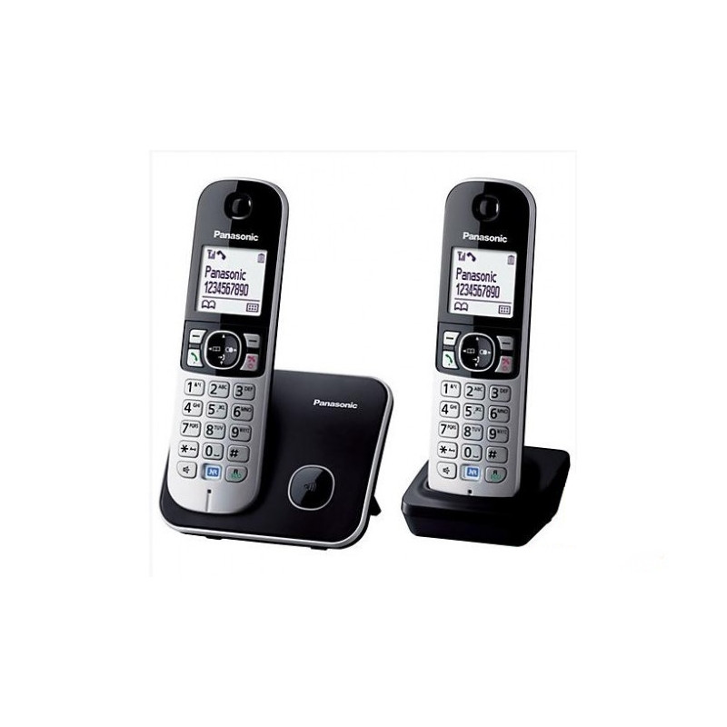 Panasonic KX-TG6812PDB DUO vezeték nélküli (DECT) telefon (2db) #2