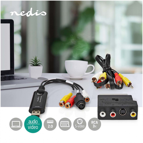 Nedis USB 2.0 Audio / Video Grabber 2.0 (digitalizáló) #2