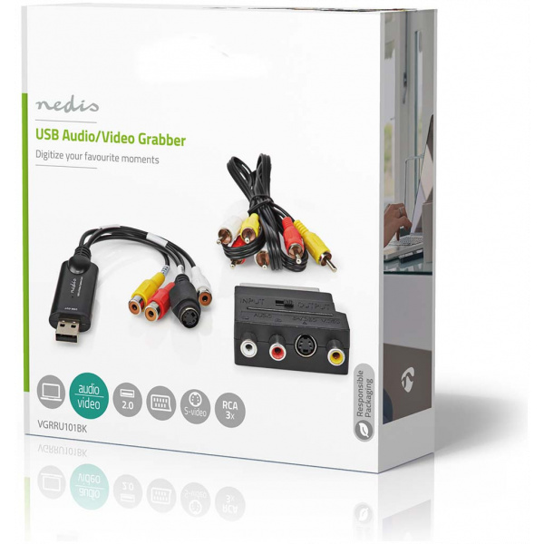 Nedis USB 2.0 Audio / Video Grabber 2.0 (digitalizáló) #8