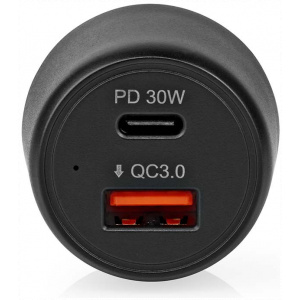 Nedis USB-C / USB-A Car charger (autós töltő adapter) PD és QC3 funkcióval 48W #2