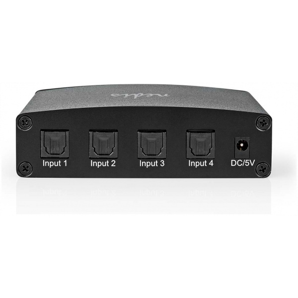 Nedis Digitális audio átkapcsoló 4x TosLink port (távirányítóval) #3