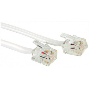 Value RJ12 telefon kábel 6P4C, 6m #1