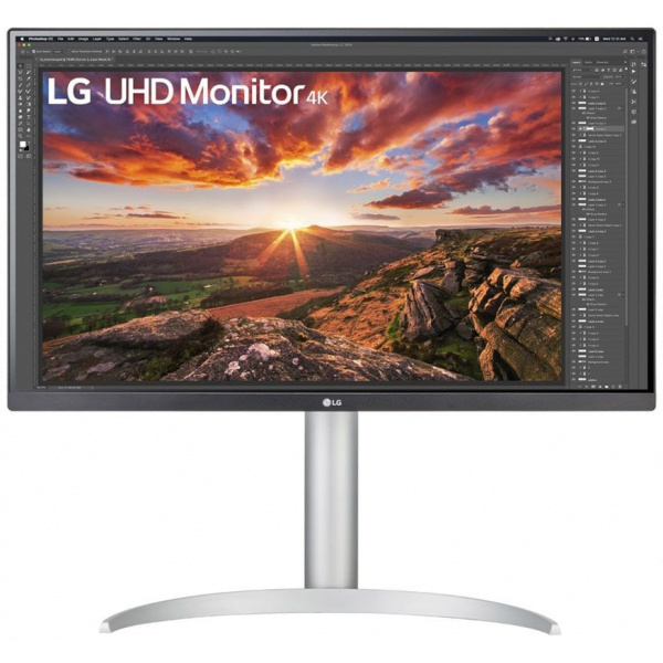27" LG 27UP85NP-W 4K UHD monitor USB-C porttal (IPS LED) #1