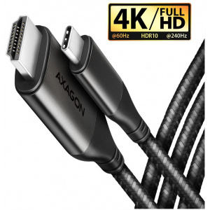 USB Type-C™ - HDMI 2.0a 4K kábel (aktív) 4K 60 Hz, 1,8m Axagon #1