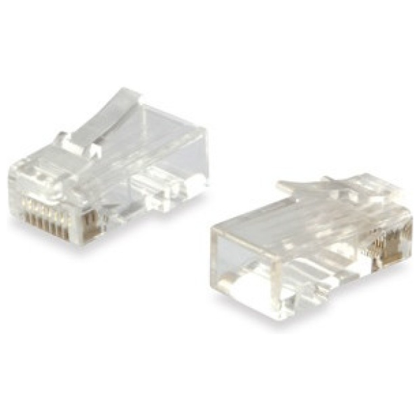 Equip UTP csatlakozó dugó (krimpelhető) RJ45 Cat6 #1