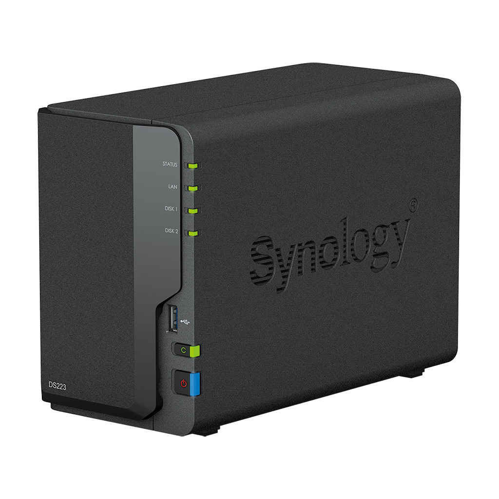 Synology DiskStation DS223 kétrekeszes NAS kiszolgáló #1