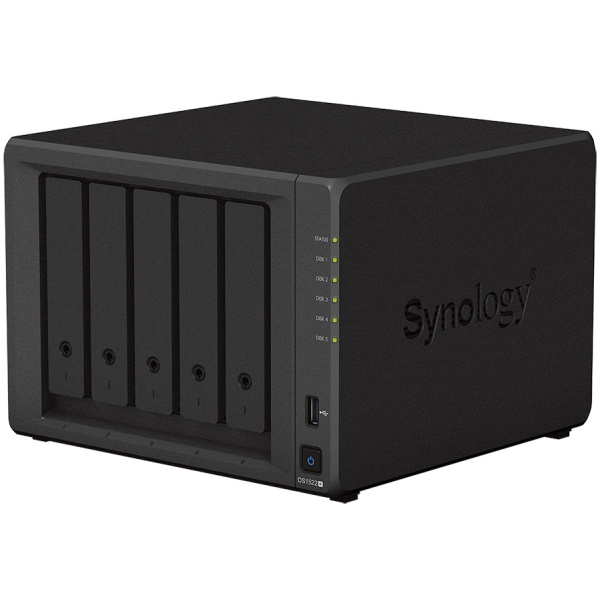 Synology DiskStation DS1522+ 8GB ötrekeszes NAS kiszolgáló, bővíthető #1