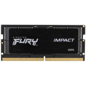 16GB DDR5 6000MHz (PC5-48000) Kingston Fury Impact Black RAM (SO-DIMM) #1