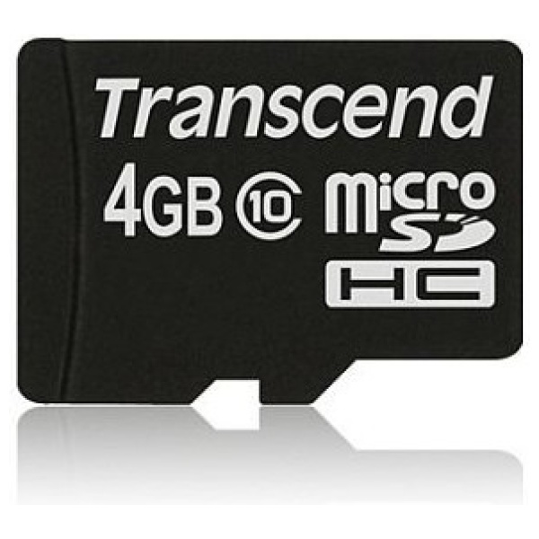4GB Transcend microSD kártya (Class 10) #1