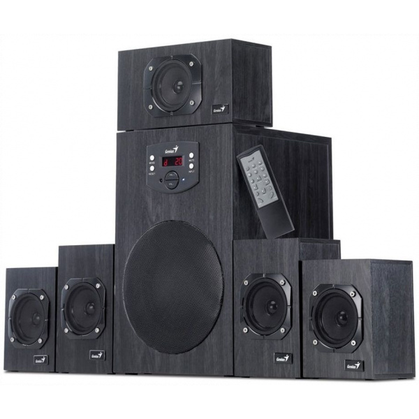 Genius SW-HF5.1 4500 II 5.1 hangfalrendszer (fekete) #1