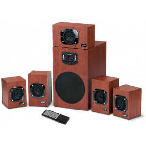 Genius SW-HF5.1 4600 II 5.1 hangfalrendszer (barna) #1