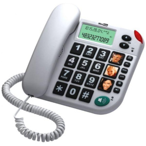 Maxcom KXT480 vezetékes telefon (fehér) #1