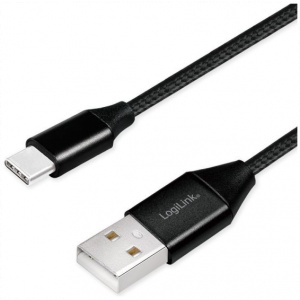 USB 2.0 (C) – USB 2.0 (A) (M/M) kábel 30cm Logilink #1