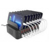 Blackbird USB töltő (220V) - 150W, 16x USB porttal #1
