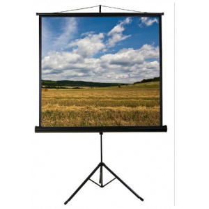Funscreen vetítővászon háromlábú állvánnyal (240x240 cm) #1