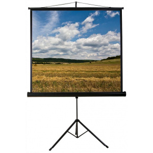 Funscreen vetítővászon háromlábú állvánnyal (160x160 cm) #1