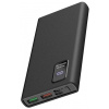 Platinet PowerBank 10000 mAh akkumulátor kijelzővel, QC (fekete) #1