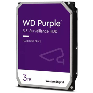 3TB WD Purple - SATA3 HDD 256MB - WD33PURZ #1