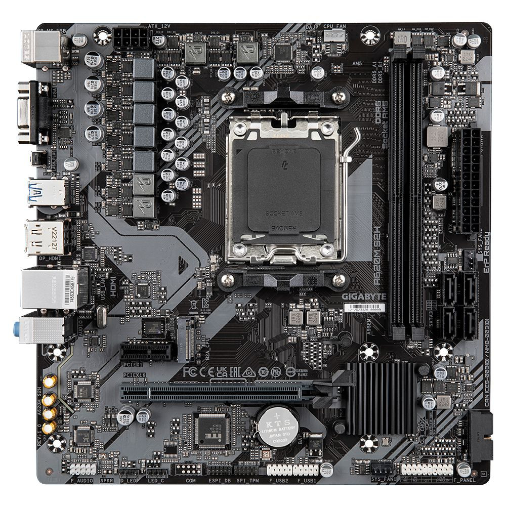 Gigabyte A620M S2H alaplap #1