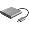 Trust Dalyx 3-in-1 USB-C Multi-Port adapter (dokkoló) (4K HDMI, USB-A, USB-C) #1