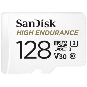 128GB Sandisk High Endurance microSD kártya + SD adapter (Class 10) #1